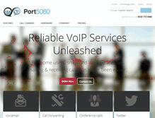 Tablet Screenshot of port5060.net